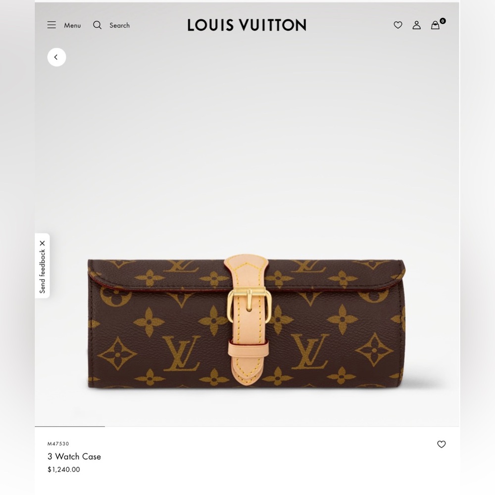 ➰Luxury LV Style 3 Watch Case➰ - Picture 8 of 8